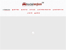 Tablet Screenshot of hoclaixegiare.com